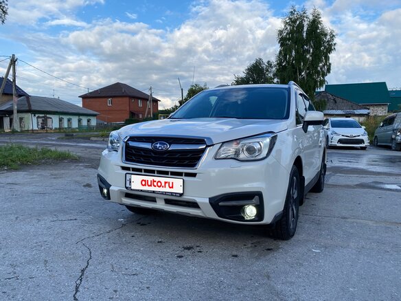 2016 Subaru Forester IV Рестайлинг 2, белый, 2150000 рублей - вид 1