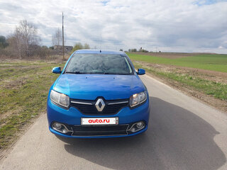 2017 Renault Logan II, синий, 699000 рублей, вид 1