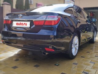 2015 Toyota Camry US Market VII (XV50) Рестайлинг, чёрный, 3000000 рублей, вид 3