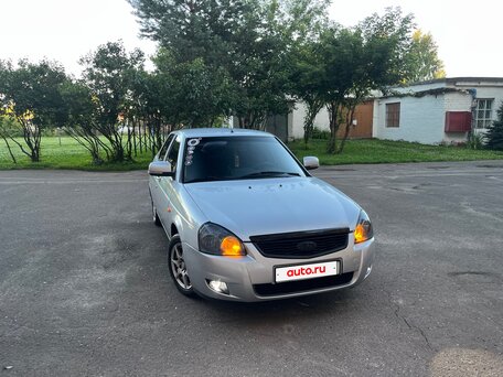 2014 Lada (ВАЗ) Priora I Рестайлинг, серебристый, 440000 рублей, вид 2