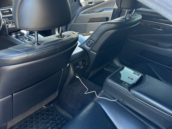 2013 Lexus LS 460 IV Рестайлинг 2, чёрный, 3100000 рублей - вид 9