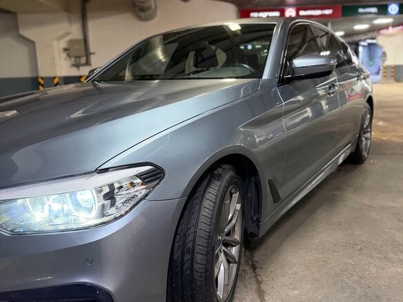 2018 BMW 5 серии 520d xDrive VII (G30/G31/G38), серый - вид 1