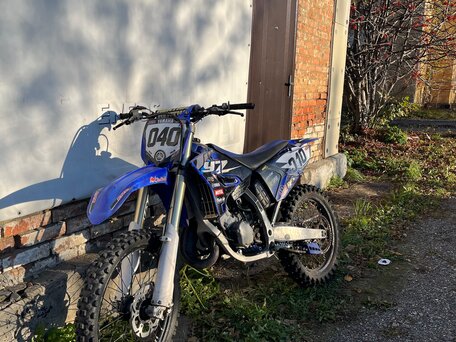 2017 Yamaha YZ125, синий, 340000 рублей, вид 1