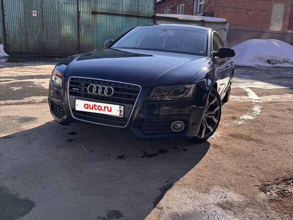2010 Audi A5 I (8T), синий, 1290000 рублей - вид 1