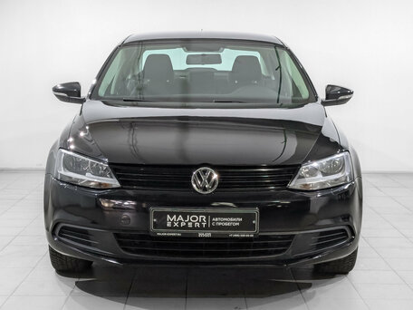 2014 Volkswagen Jetta VI, чёрный, 1265000 рублей, вид 2