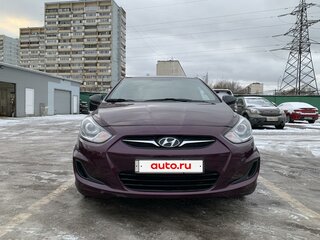 2013 Hyundai Solaris I, фиолетовый, 850000 рублей, вид 1