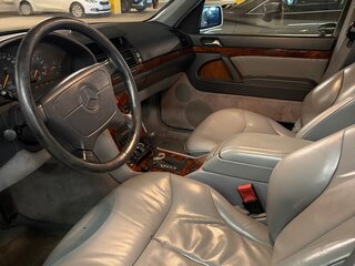 1992 Mercedes-Benz S-Класс 300 III (W140), серебристый, 1400000 рублей, вид 5