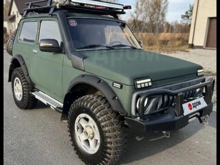 2013 Lada (ВАЗ) 2121 (4x4) I Рестайлинг, зелёный, 1200000 рублей, вид 2