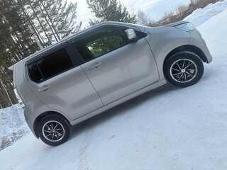 2015 Suzuki Wagon R V Рестайлинг, серебристый, 550000 рублей, вид 3