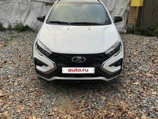 2024 Lada (ВАЗ) Vesta SW Cross I Рестайлинг (NG), белый, 1500000 рублей, вид 1
