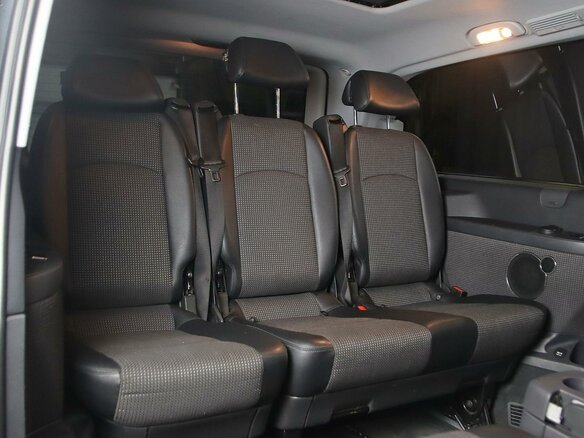 2014 Mercedes-Benz Viano L2 I (W639) Рестайлинг, чёрный - вид 7