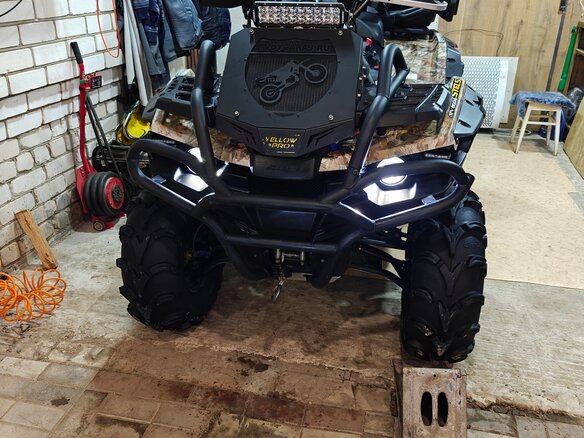 2022 Stels ATV-800 Guepard Trophy, серый, 930000 рублей