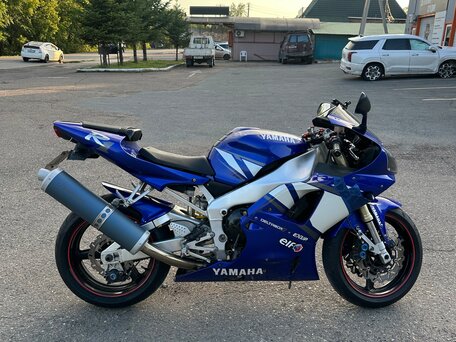 2001 Yamaha YZF-R1, синий, 450000 рублей, вид 4