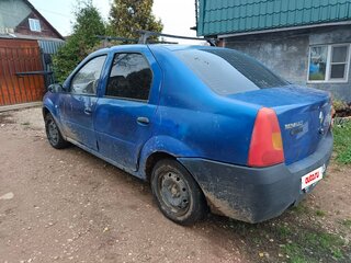 2006 Renault Logan I, синий, 180000 рублей, вид 4