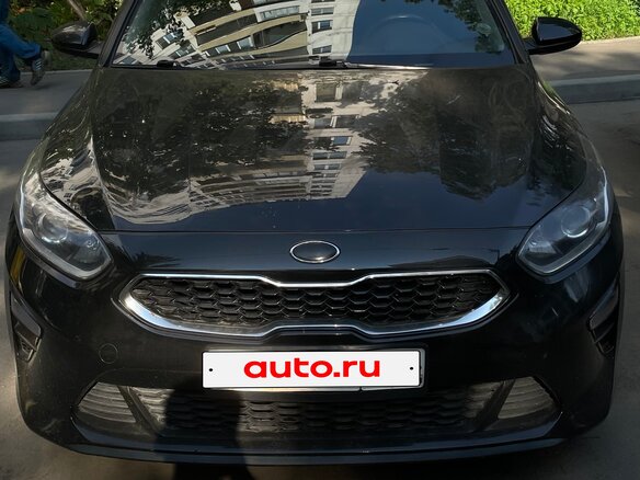 2021 Kia Ceed III, чёрный