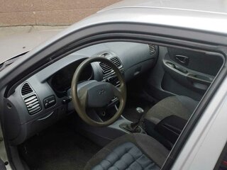 2001 Hyundai Accent ТагАЗ II, серый, 230000 рублей, вид 5