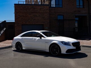 2016 Mercedes-Benz CLS AMG 63 AMG II (W218) Рестайлинг, белый, 3600000 рублей, вид 1