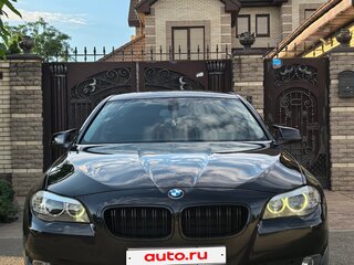 2010 BMW 5 серии 525d VI (F10/F11/F07), чёрный, 1850888 рублей, вид 1