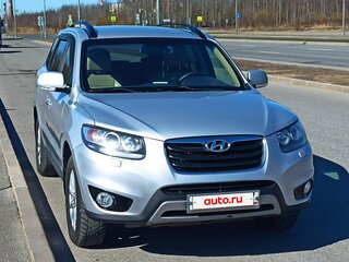 2011 Hyundai Santa Fe II Рестайлинг, серебристый, 1540000 рублей, вид 3