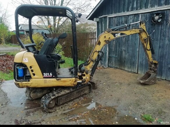 2003 Caterpillar 301, жёлтый, 1350000 рублей - вид 1