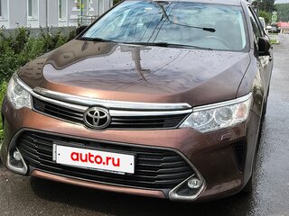 2017 Toyota Camry VII (XV50) Рестайлинг, коричневый, 2460000 рублей, вид 1