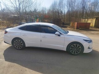 2020 Hyundai Sonata VIII (DN8), белый, 1950000 рублей, вид 2