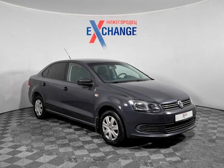 2012 Volkswagen Polo V, серый, 557000 рублей, вид 3