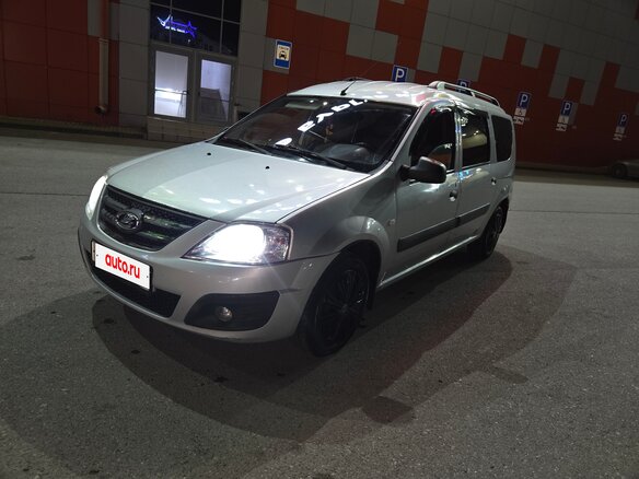 2016 Lada (ВАЗ) Largus I, серебристый, 580000 рублей