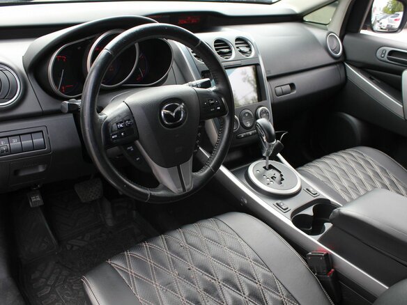 2010 Mazda CX-7 I Рестайлинг, чёрный - вид 8