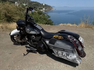 2004 Harley-Davidson Road King, чёрный, 1750000 рублей, вид 2