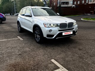2017 BMW X3 28i xDrive II (F25) Рестайлинг, белый, 2400000 рублей, вид 4