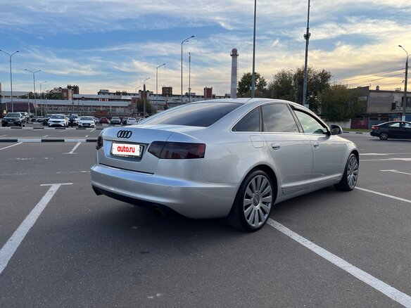 2008 Audi A6 III (C6) Рестайлинг, белый, 900000 рублей - вид 1