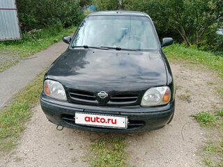 2001 Nissan Micra II (K11), чёрный, 159000 рублей, вид 1