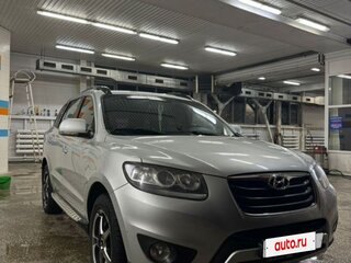 2011 Hyundai Santa Fe II Рестайлинг, серебристый, 770000 рублей, вид 5