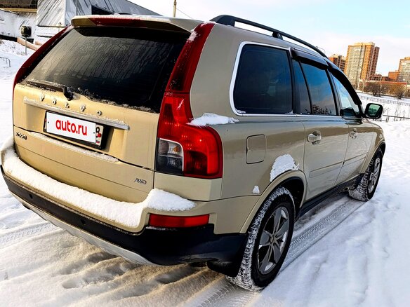 2008 Volvo XC90 I Рестайлинг, золотистый, 1350000 рублей - вид 3