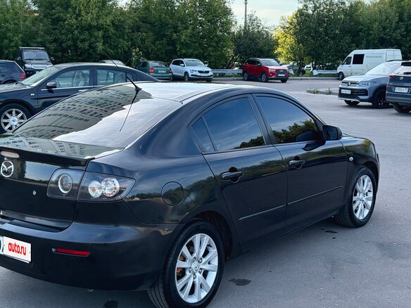 2007 Mazda 3 I (BK) Рестайлинг, чёрный, 510000 рублей - вид 1