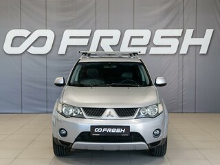 2008 Mitsubishi Outlander II, серебристый, 899000 рублей, вид 2