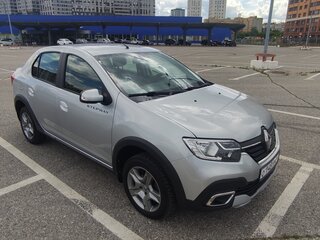 2022 Renault Logan Stepway II Рестайлинг, серебристый, 1375000 рублей, вид 3