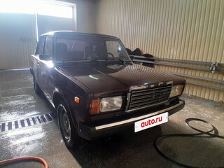 2008 Lada (ВАЗ) 2107, пурпурный, 185000 рублей, вид 1