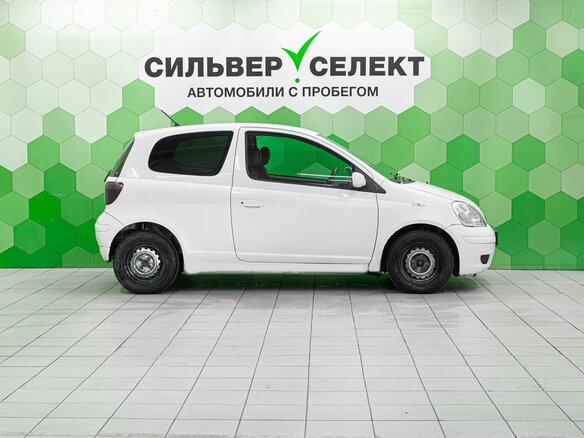 2003 Toyota Vitz I (P10), белый - вид 7