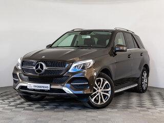 2016 Mercedes-Benz GLE 400 9G-Tronic I (W166), коричневый, 2899000 рублей, вид 1
