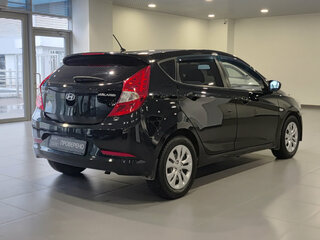 2014 Hyundai Solaris I Рестайлинг, чёрный, 765000 рублей, вид 5