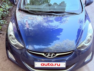 2012 Hyundai Elantra V (MD), синий, 890000 рублей, вид 2
