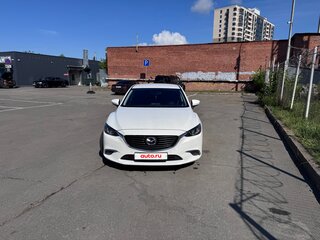 2015 Mazda 6 III (GJ) Рестайлинг, белый, 1600000 рублей, вид 2