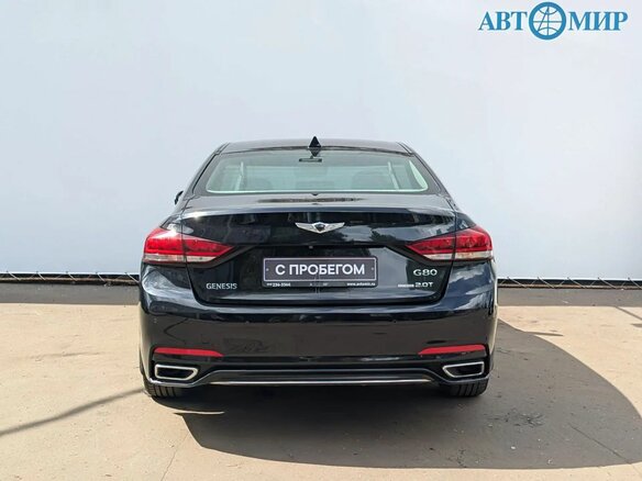 2017 Genesis G80 I, чёрный, 1249000 рублей - вид 6