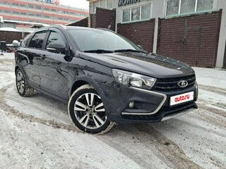 2019 Lada (ВАЗ) Vesta SW Cross I, чёрный, 825000 рублей, вид 5