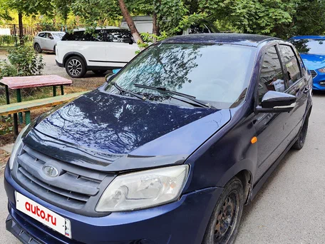 2012 Lada (ВАЗ) Granta I, синий, 220000 рублей, вид 1