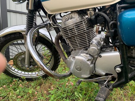 2006 Honda CB 400SS, синий, 340000 рублей, вид 2