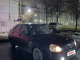 2011 Lada (ВАЗ) Priora I, чёрный, 140000 рублей, вид 2
