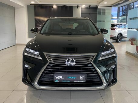 2019 Lexus RX 300 IV Рестайлинг, чёрный, 4650000 рублей, вид 2